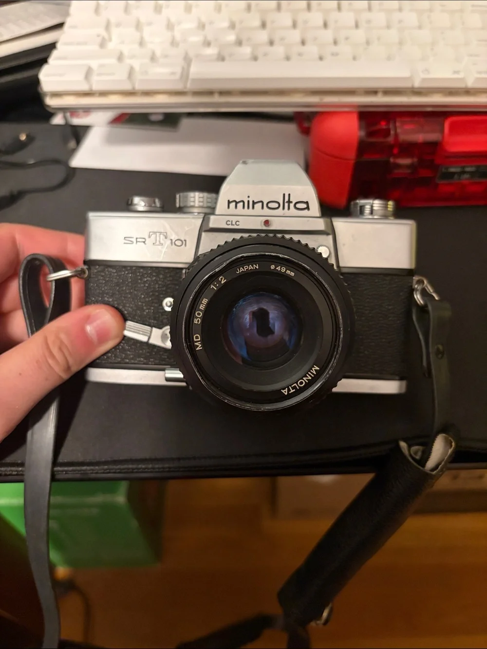 Minolta SRT101 Film Camera - Untested